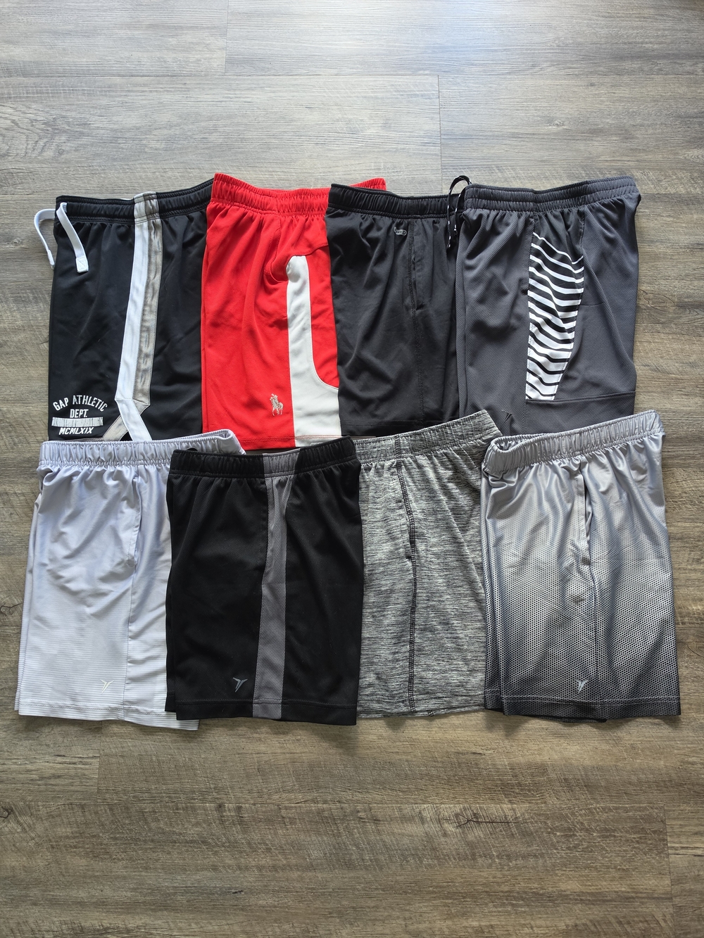 Boy's Athletic Shorts -Lot of 8, Sz 8